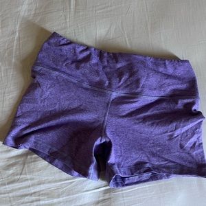 Purple Fleo shorts